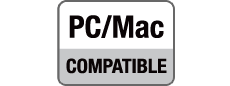 PC & Mac Compatible